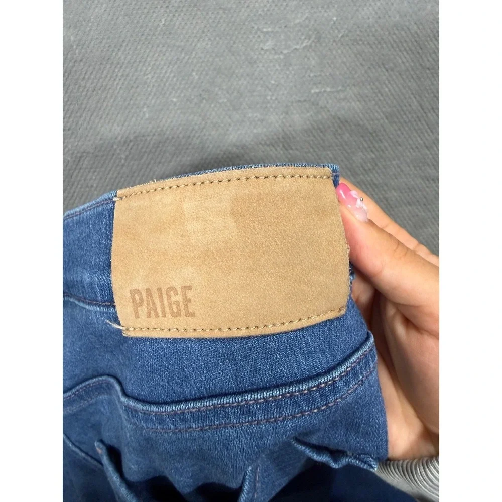 Paige Lennox Slim Fit Jeans Mens 32 Cordwell Blue M653E10-2601 Transcend Denim